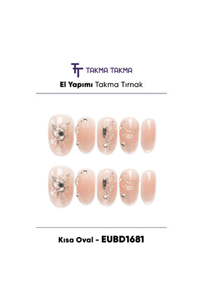 Takma Takma M Beden Ten Rengi EUBD1681 Kısa Oval 10'lu Tekrar Kullanılabilir ...