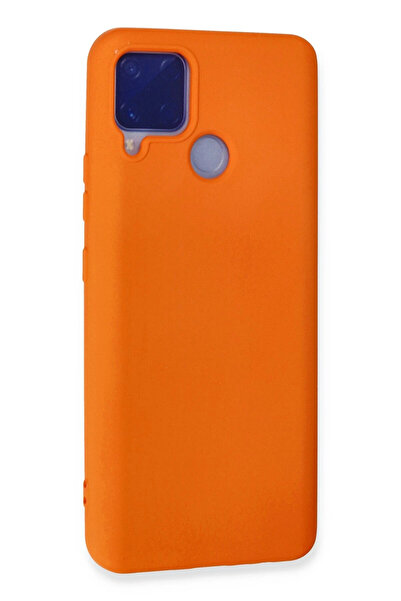 FREEDOM STOREE جراب Newface Realme C15 مصنوع من السيليكون المخملي الداخلي - ب...