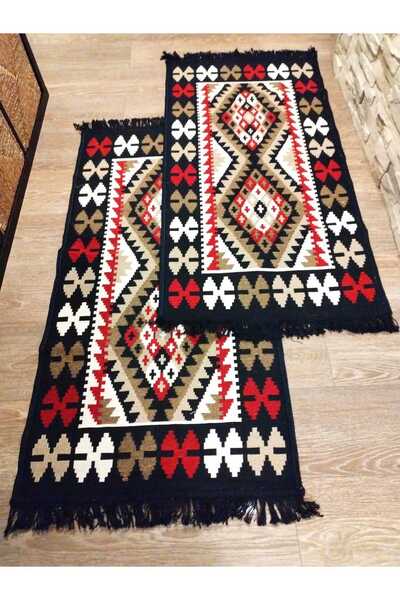 OEM 1+1 Woven Rugs, Double-Sided, Size 60 x 120 cm H&H 61