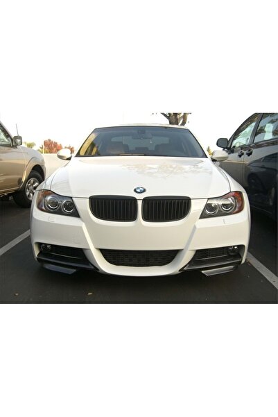 Tuning Vadisi Bmw E90 Makyajsız M Tampon Ön Flap (Plastik) 2004-2008 Piano Black