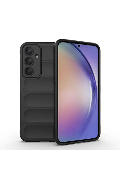 FREEDOM STOREE نيوفيس سامسونج جالاكسي A07 4G أوبتيموم سيليكون - أسود