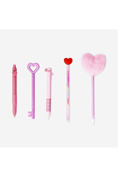 Flying Tiger Copenhagen Kalp Temalı Tükenmez Kalem Seti