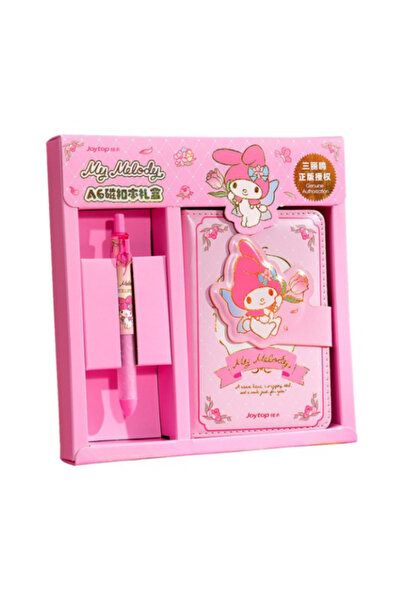 SANRIO مجموعة أدوات مكتبية ماي ميلودي: دفتر تخطيط + قلم حبر جاف - لوازم مدرسي...