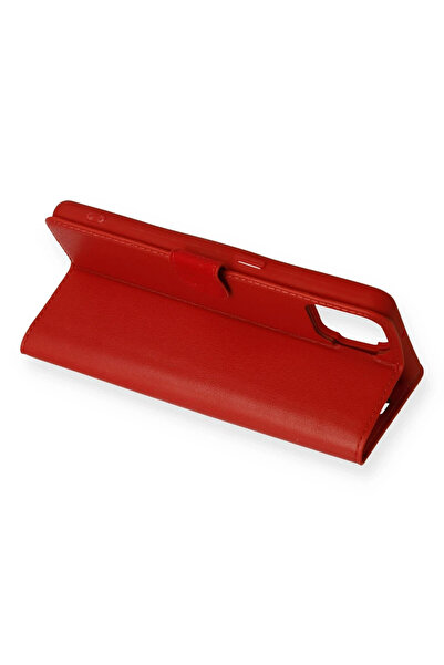 ZEMİRA HOME حافظة نيو فيس لهاتف اوبو A73 تريند اس بلس - أحمر