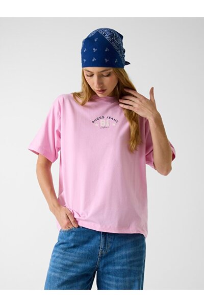 Guess Jeans Дамска тениска Boxy Fit