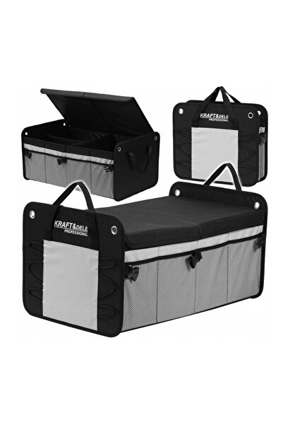 Kraft Organizator, geanta auto pentru scule, 3 compartimente, 60 x 37 x 32 cm,