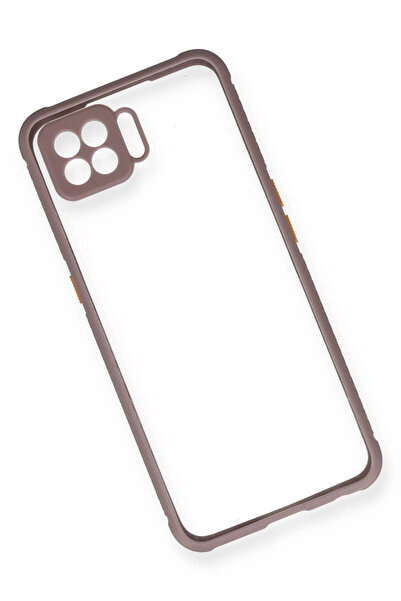 FREEDOM STOREE جراب Newface لهاتف اوبو A73 مصنوع من السيليكون الشفاف - بنفسجي...