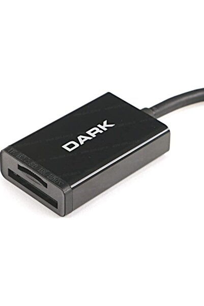 RekoSell Dark DK AC UCR310 Usb 3.1 Type-C Çoklu Harici Kart Okuyucu 1180353