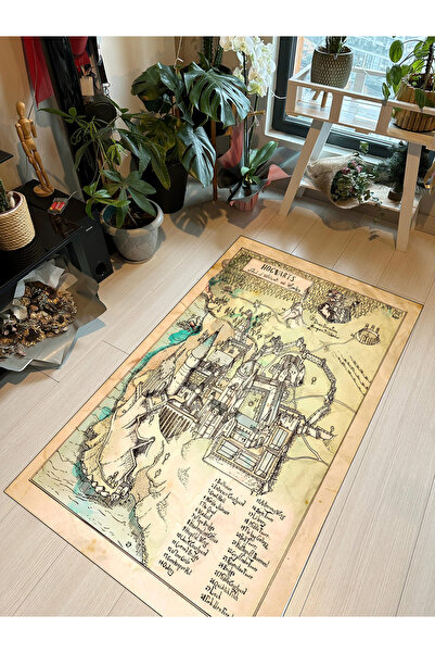 Soytarı Harry Potter Hogwarts Halı