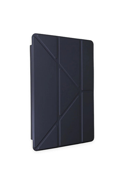 POYRAZ MARKET حافظة تابلت Newface Ipad Air 4 10.9 Mars مع حامل قلم - أزرق داكن