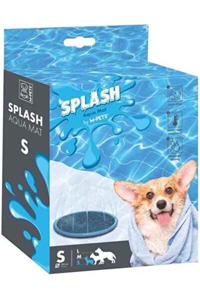 BRF Elizberrasell M-Pets Splash Aqua Mat Play Pool with Fountain 100cm (S) 11...