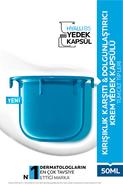 La Roche Posay Tüm Cilt Tipleri İçin Kırışıklık Karşıtı & Dolgunlaştırıcı Nem...