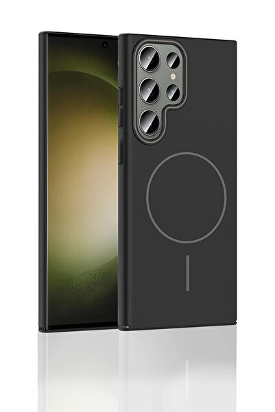 CT STONES غطاء جوكو سامسونج جالاكسي S23 الترا بروش ماجسيف - رمادي تيتانيوم