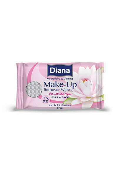 pansiprod Diana Makeup Remover Wipes, 25 pcs