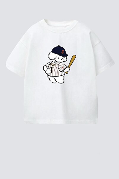 Monila Boy's Cotton Crew Neck Printed T-Shirt