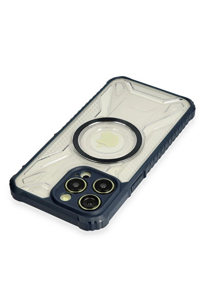 CT STONES غطاء حماية لهاتف آيفون 13 برو ماكس من نيو فيس براغ مغناطيسي - أزرق ...