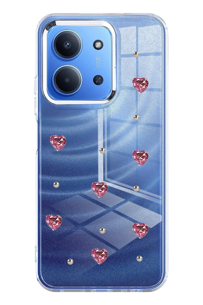 FREEDOM STOREE غطاء نيو فايس شاومي ريدمي 15C 4G بنمط الفيونكة - نمط 3