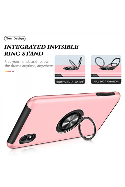 POYRAZ MARKET غطاء حماية نيو فيس لهاتف سامسونج جالاكسي A01 كور مع حلقة النخبة...