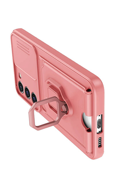 CT STONES حافظة Newface لهاتف سامسونج جالاكسي S23 بلس من السيليكون مع بطاقة ز...