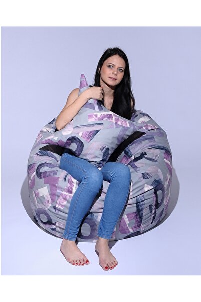 Pufrelax Set Fotoliu Matusalem cu Perna, Material Textil - Mystique