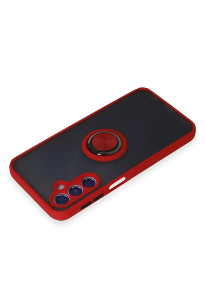 FREEDOM STOREE نيوفايس حافظة سامسونج جالاكسي M34 5G مونتريال سيليكون مع حلقة ...