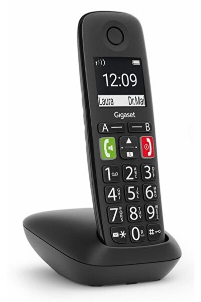 GIGASET E290 Black landline telephone