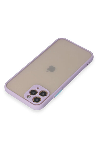 TBL DEKOR غطاء حماية سيليكون مونتريال لهاتف آيفون 11 برو من نيو فيس - أرجواني