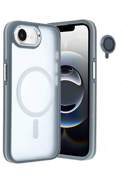 CT STONES غطاء جوكو ايفون 16E وينر ماج سيف - رمادي