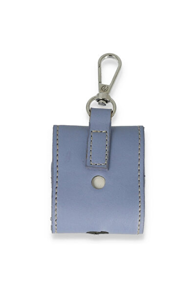 VARENTA PLUS حافظة نيو فيس لسماعات إيربودز برو (الجيل الأول) مع حزام - بنفسجي