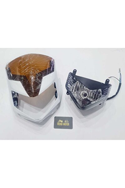 monero FAR KOMPLE + FAR GRENAJI KOMPLE BEYAZ RENK - MONDİAL MH DRİFT 125