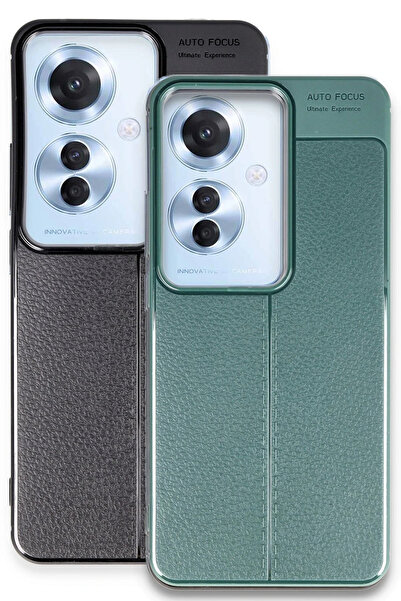 CT STONES غطاء Newface لهاتف اوبو رينو 11F بتركيز تلقائي - أزرق داكن