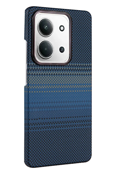 FREEDOM STOREE غطاء نيو فيس شاومي ريدمي 15C 4G فيغا ماجسيف - أزرق