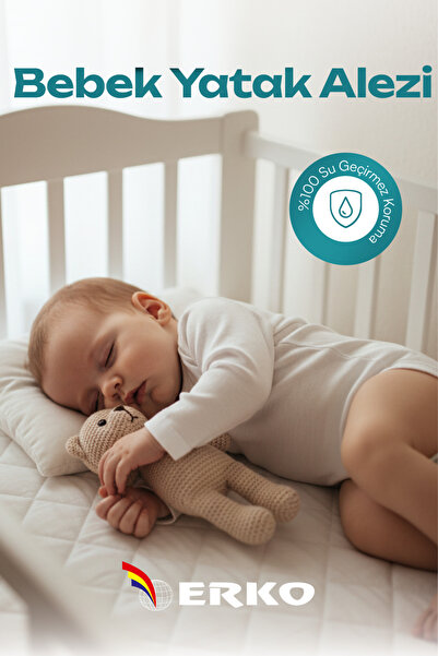 Erko Dört Mevsim Baby Zaštita za dušek i - Prošiveno Ugrađeni Full Edge Vodoo...