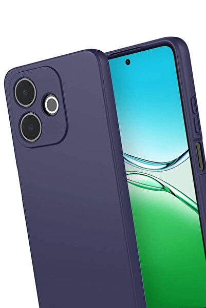 CT STONES نيوفيس أوبو إيه 5 برو 4 جي فيرست سيليكون - أزرق داكن