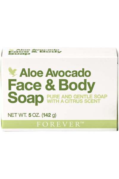 Forever Living Avocado and Aloe Vera Face and Body Soap, 3 Pieces