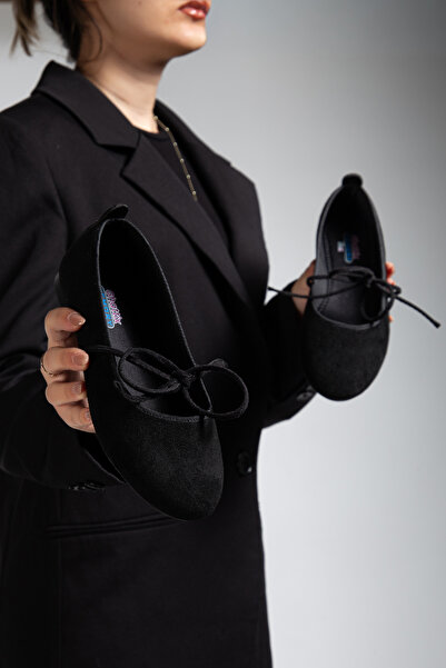 OXİ Flat Women's Shoes Ballerinas with Memory Sole for Daily Use