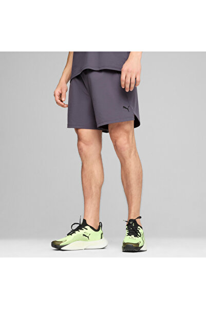Puma Mens FIT Woven 5" Shorts - Gray