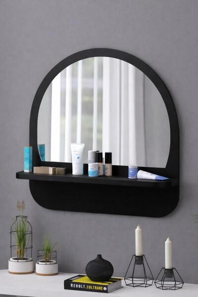 nysamo Raflı Oval 45 cm Koridor Dresuar Konsol Duvar Salon Banyo Ofis Çocuk Y...