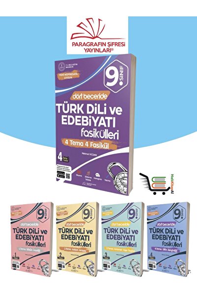 Paragrafın Şifresi Yayınları Paragrafın Şifresi 9. Sınıf Dört Beceride Türk D...