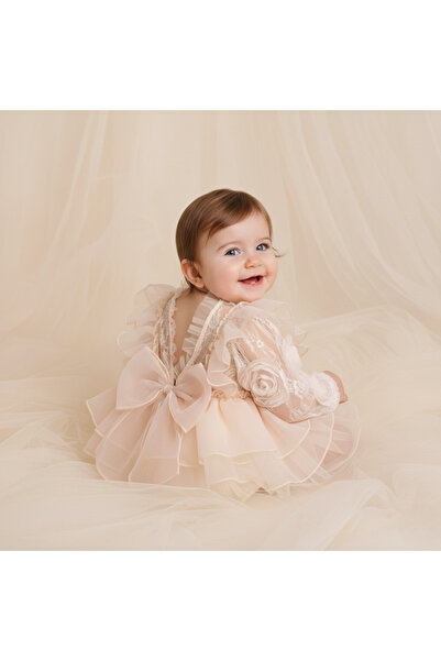 Coolimino بدلة أطفال بناتي بأكمام طويلة للمناسبات الخاصة