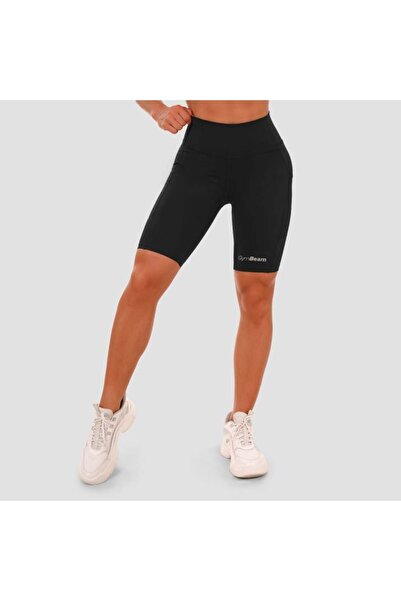 GymBeam Pantaloni scurți de motociclist pentru femei, negri