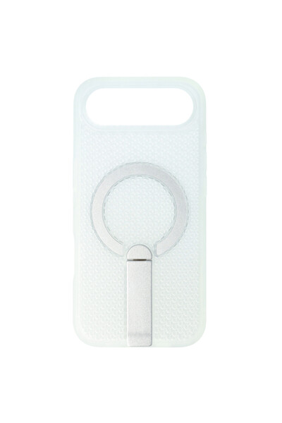 SEP Husa TPU+PC 3D Grid Apple iPhone 17 Air Alb