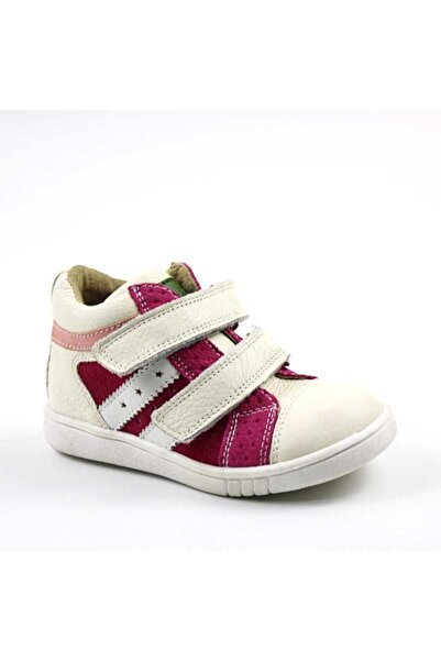 tino Children's sports boots, made of natural leather 3237-FUCSIA/ALB/11