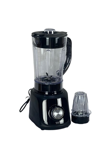 TİT تي اي تي خلاط، 600 واط - سعة 1 لتر - سرعتين - مع مطحنة - TB-1222