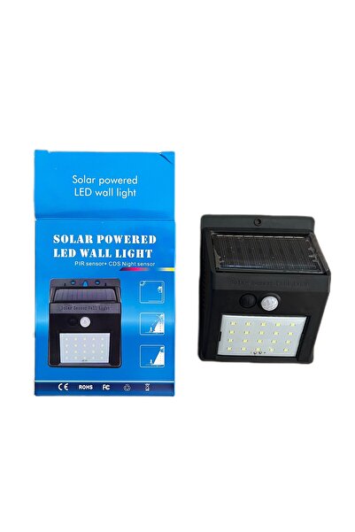 Generic مصباح جداري LED يعمل بالطاقة الشمسية مع مستشعر حركة ليلي | إضاءة خارج...