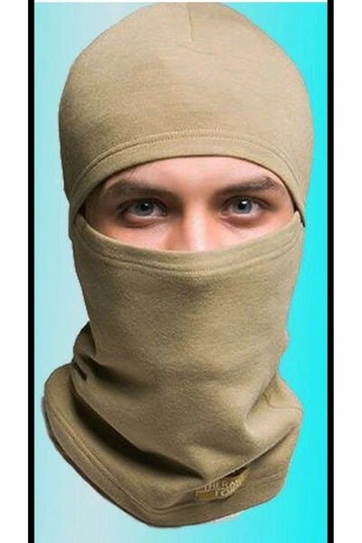 eleven market Polar Balaclava Dark Beige