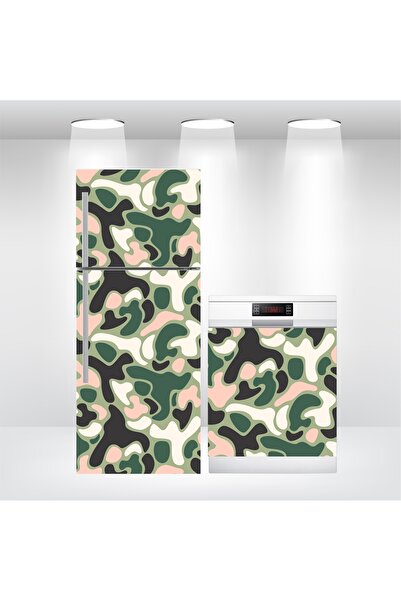 Bigaimaj Folie autoadezivă pentru ușă frigider și mașină de spălat vase, cu m...