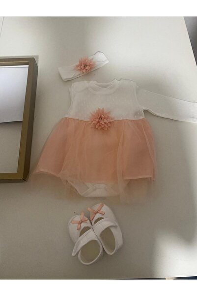 ÖZKARDEŞLER BABY Mevlüt Dress Set - Baby Girl Special Day Outfit
