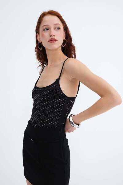 Addax Body cu bretele și pietre Z0719