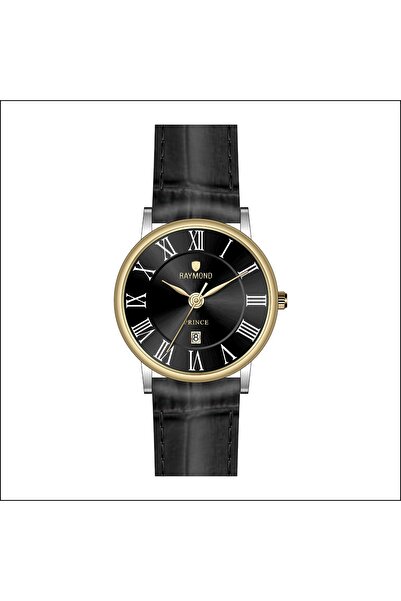 Raymond Men's Roman Numerals Classic Retro Watch - Rym-631820 Ipg-Bk